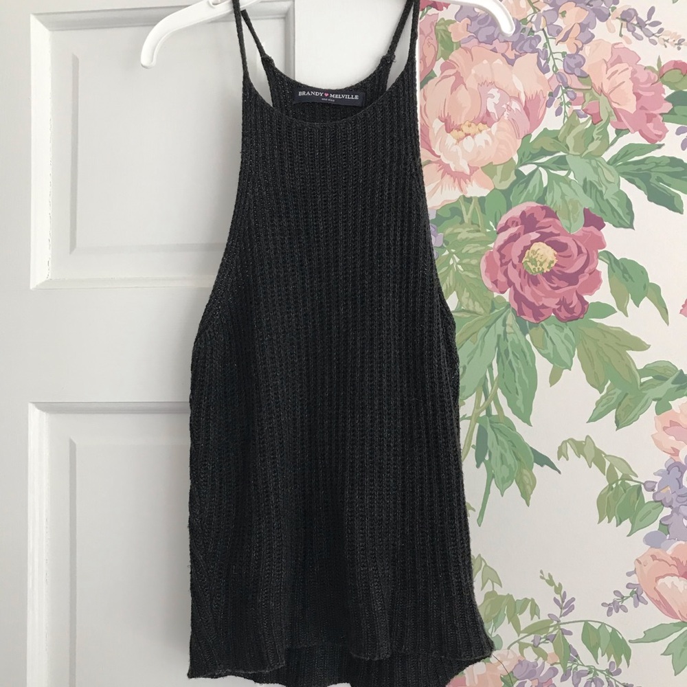 ! Brandy Melville Knit Tank Top